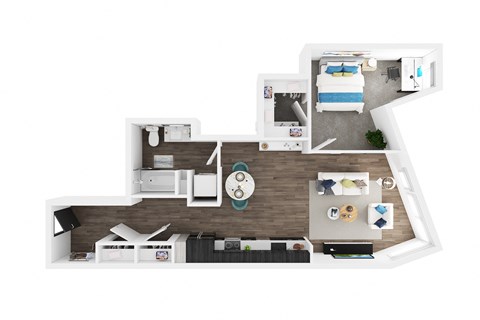 FATHOM, 1 Bed, 1 Bath at Marina Square, Bremerton, 98337